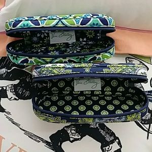 Vera Bradley Set of (2) Glasses Cases (NWOT)